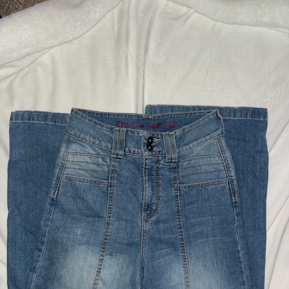 Cruel Girl Wide Leg Women Jeans